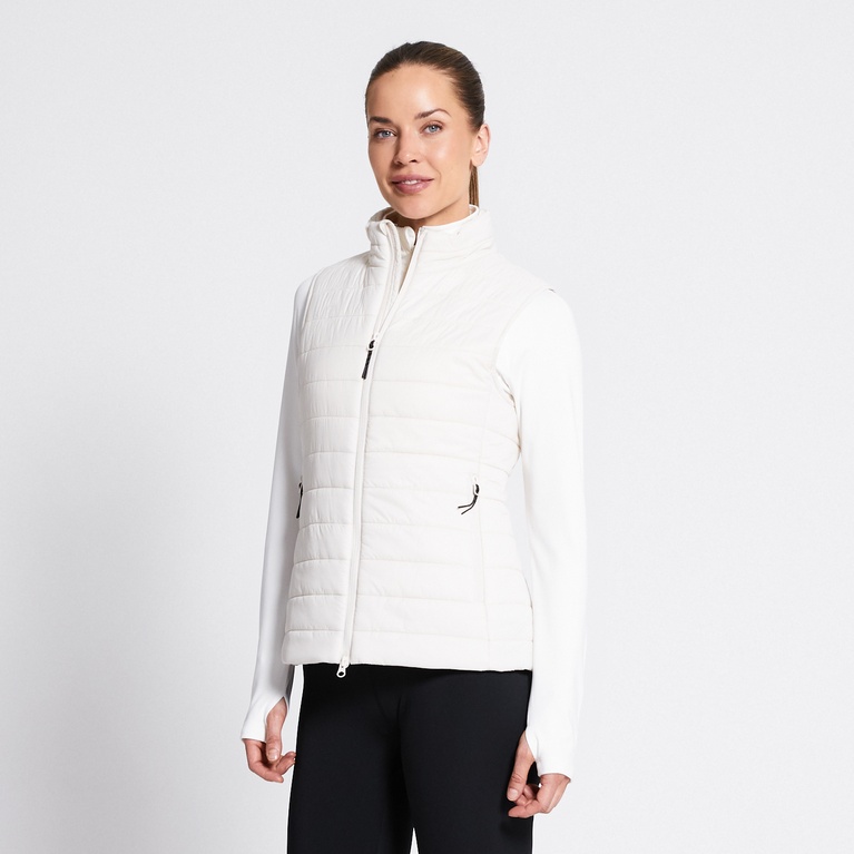 Lightweight vest "Boda" Soft White